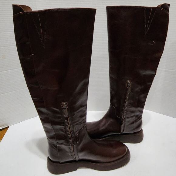 SARTO By Franco Sarto Eliza Knee High Boots Leather Size 7.5 new!!! - Picture 2 of 13